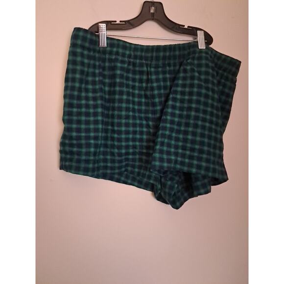 Auden Sleepware Green Mini Check Size XL - Picture 3 of 10